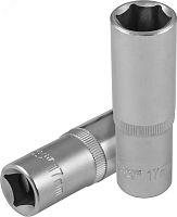 Головка торцевая глубокая 1/2''DR, 17 мм | код S04HD4117 | Jonnesway