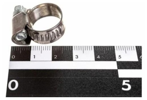 Хомут металлический червячный 10-16, 9мм (50 ) | код 73/9/1/20 | Вихрь фото 3