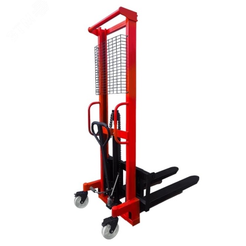 Штабелер ручной гидравлический , г/п 1000кг, в/п 1600 мм, колеса нейлон | код RDF1016 | Prolift