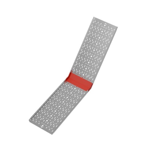 Угол для лотка вертикальный внутренний 45град. 400х50 сталь 1мм "ПЛЮС" NLplus45-50-400 HD КМ PL1423