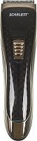 Машинка для стрижки Scarlett SC-HC63054 черный 3Вт (насадок в компл:2шт) | код 333056 | SCARLETT