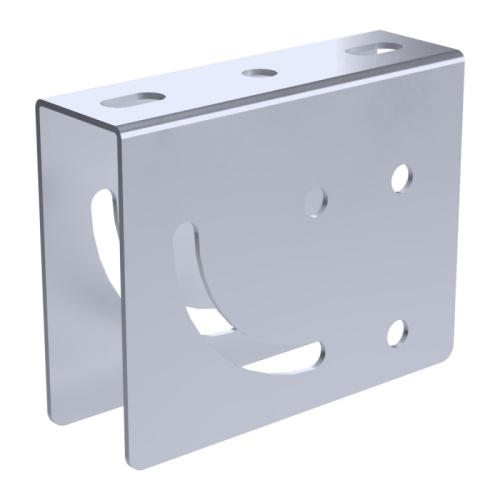 Опора поворотная для П-образного профиля INOX (AISI 316) ОПП-45х30 Промрукав | код PR16.4090 | ПРОМРУКАВ