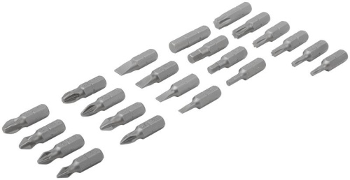 Набор бит в пластиковом боксе ''Ёжик'', profi, 23 предмета | код 83-868 | FIT фото 6