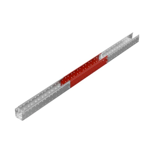 Лоток листовой перфорированный 100х100 L6000 сталь 1.5мм "БЫСТРЫЙ МОНТАЖ ПЛЮС" LPplus100-100-1.5-6000 КМ PL4864 фото 3