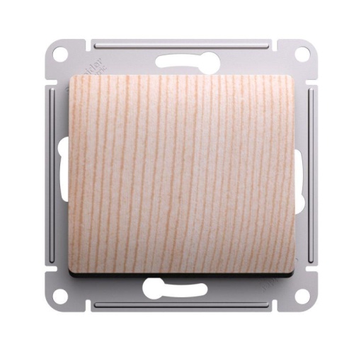 Переключатель 1-кл. Glossa сх.6 10АХ механизм сосна | код GSL001561 | Systeme Electric Переключатель 1-кл. Glossa сх.6 10АХ механизм сосна | код GSL001561 | Systeme Electric