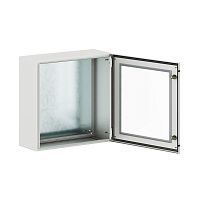 Корпус навесной уличный ST Outdoor с М/П с прозрачной дверью ВxШxГ 600x600x250 мм, IP66 | код R5STX0669-OUTDOOR | DKC