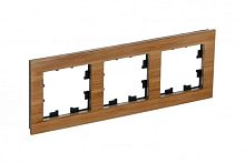 Рамка 3-м AtlasDesign Nature дерево бамбук | код. ATN353203 | Schneider Electric
