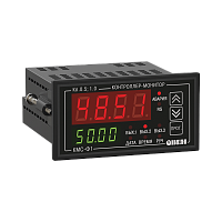 Прибор электроизмерительный цифровой (мультиметр) КМС-Ф1.Щ2.РРК | код 61228 | ОВЕН