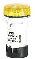 Лампа сигнальная LED матовая TT04U1 24V AC/DC (желтая) 54мм | код 004770745 | ETI