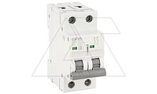 Авт. выключатель GYM8-2P-10B, 2P, 10A, хар-ка B, 4,5kA, 2M, без подкл. AU8, AL8. | код GYM82P10B_0 | GEYA