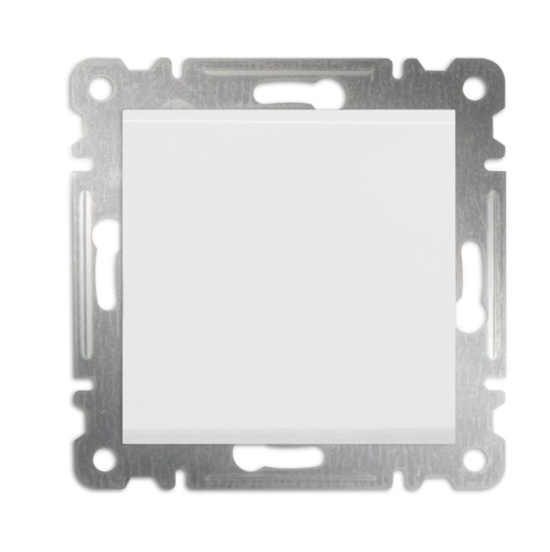 Переключатель проходной 1-кл. СП Karea 10А IP20 с пружинным зажимом механизм бел. Makel 57001105 Переключатель проходной 1-кл. СП Karea 10А IP20 с пружинным зажимом механизм бел. Makel 57001105