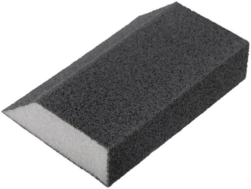 Губка шлифовальная угловая 100х70х25мм Р 60 средняя жесткость алюм./оксидная FIT 38372 фото 8