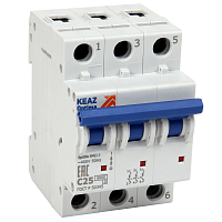 Автоматический выключатель, серии OptiDin BM63, BM63-3D3-УХЛ3, новое исполнение (1 шт.) КЭАЗ | код 260813 | КЭАЗ