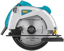 Пила дисковая 1200Вт 4500об/мин 185/20мм железная опора FIT 80403