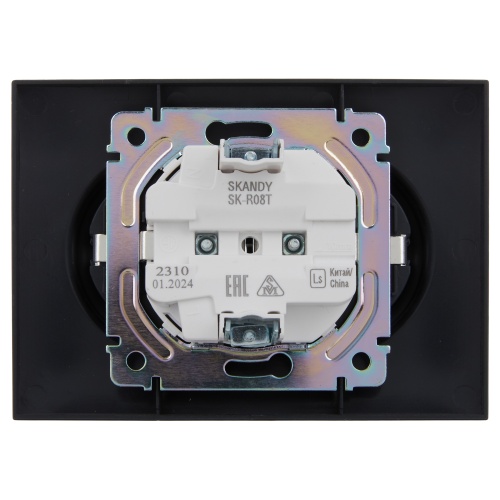 SKANDY Роз. 2-я с з/к без з/ш 16А сб. SK-R08T титан IEK | код SK-R21-16-K48-F | IEK фото 5 SKANDY Роз. 2-я с з/к без з/ш 16А сб. SK-R08T титан IEK | код SK-R21-16-K48-F | IEK фото 5