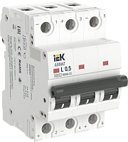 ARMAT Авт. выкл. M06N-DC 3P L 0,5А IEK | код AR-M06N-3-L0D5DC | IEK