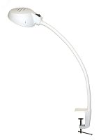 Cветильник светодиодный Веста С16 7Вт гибкая стойка на струбцине 450мм белый IP20 | код 8586432 | Трансвит