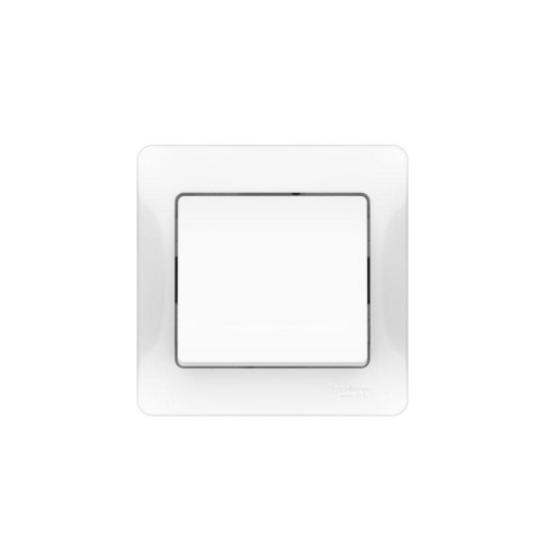 GLOSSA 1-клавишный ВЫКЛЮЧАТЕЛЬ, сх.1, 10АХ, в сборе, быстрозажимные клеммы, БЕЛЫЙ | код GSL000112S | Systeme Electric фото 3