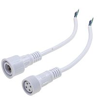 Герметичный разъём RUICHI 4pin, WP, длина 40 мм, диаметр 21.5 мм, 4х0.3 мм2 | код 113802 | Ruichi