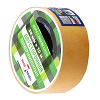 Двусторонняя лента 38мм х 10м ткань в индивидуальной упаковке Klebebander /48 | код KPV310T | АДМ