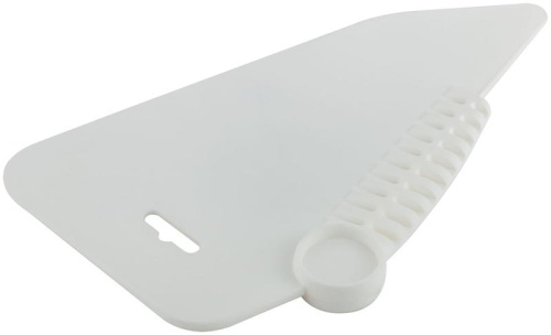 Шпатель прижимной для разглаживания обоев пластиковый 280мм бел. FIT 06905 Шпатель прижимной для разглаживания обоев пластиковый 280мм бел. FIT 06905