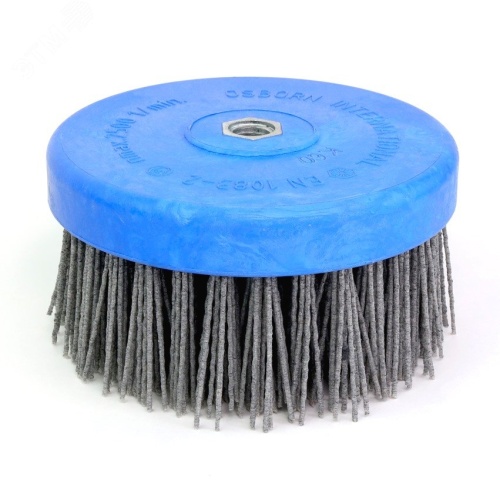 Щетка чашечная Д130x70xM14, ворс полимер-абразив P60 по дереву для УПМ УШМ (болгарка) (1-017) | код 614.916-9311 | OSBORN