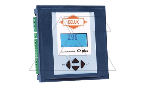 Регулятор BLR-ACXplus (ACXP06T-MB), 6 транзисторных ступеней, изм. THDI/THDU/°C, Umin/Umax, TTL, авар. контакт, 90_550VAC, RS485 Modbus, фронт IP41 | код 1250748 | Beluk