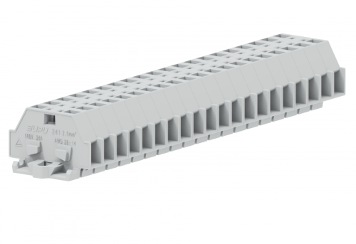 241303 Клемма TB проходная 1-1 с бок. подключ. с крепеж.фланцами, светло-сер., шт | код 241303 | SUPU 241303 Клемма TB проходная 1-1 с бок. подключ. с крепеж.фланцами, светло-сер., шт | код 241303 | SUPU