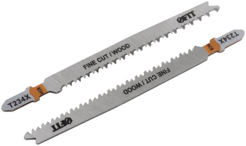 Полотно по дереву HCS шлифованные под свободным углом зубья 116/91мм переменный шаг (T234X) (уп.2шт) FIT 40904 фото 2 Полотно по дереву HCS шлифованные под свободным углом зубья 116/91мм переменный шаг (T234X) (уп.2шт) FIT 40904 фото 2