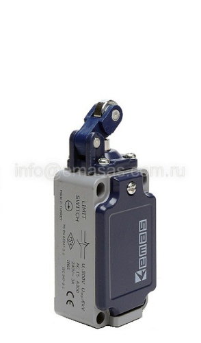 Выключатель концевой синхроного переключения угловой 1-но направленный с металлической консолью и металлическим роликом Ф14мм (2НО+1НЗ), L52K27MIM311 | код L52K27MIM311 | EMAS Выключатель концевой синхроного переключения угловой 1-но направленный с металлической консолью и металлическим роликом Ф14мм (2НО+1НЗ), L52K27MIM311 | код L52K27MIM311 | EMAS