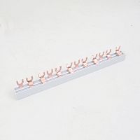 Соединительная шина BBS-MD63 типа FORK, 3 полюса, 18 присоединений, для модульной аппаратуры | код BBS-MD63F-3P18 | DKC