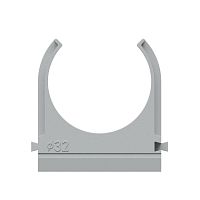 Крепеж-клипса для пластик. труб d32мм сер. (уп.50шт) КМ LO67227