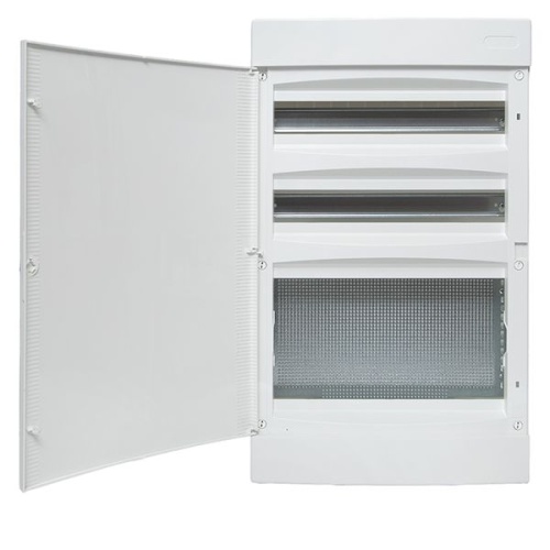 Щит комбинированный Unix белая дверь (2х18 модулей + 1 монтажная плата) IP40 | код ux-2x18+1m-nw | EKF фото 5