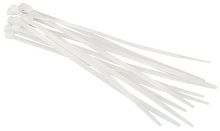 Стяжка нейлоновая неоткрывающаяся безгалогенная (halogen free) 250x3.6 мм полиамид 6.6, Hyperline GT-250IC | код 16101 | Hyperline