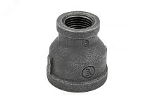 Муфта чугунная переходная Ду50х40 (2'х1 1/2') ВВ | код 127-3607 | Fittex PLUS