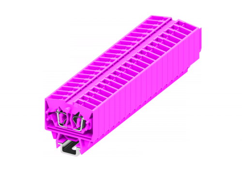 254369 Клемма TB 1-1 проходная на малую DIN-рейку SP15, фронт.подключение, сеч. 2.5мм2, розов. , шт | код 254369 | SUPU 254369 Клемма TB 1-1 проходная на малую DIN-рейку SP15, фронт.подключение, сеч. 2.5мм2, розов. , шт | код 254369 | SUPU