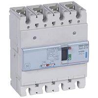 Автоматический выключатель DPX3 250 - термомагнитный расцепитель - 70 кА - 400 В~ - 4П - 200 А | код. 420618 | Legrand 