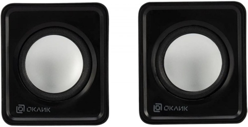 Колонки Оклик OK-331 2.0 черный 6Вт | код 440404 | Oklick