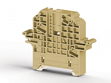 495 200, Упор на DIN-рейку MR35, высокий, (бежевый), KD 6T | код 0.0.0.4.95200 | KLEMSAN