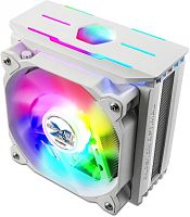 Устройство охлаждения(кулер) Zalman CNPS10X Optima II White RGB Soc-AM5/AM4/1151/1200/2066/1700 4-pin 17-27dB Al+Cu 180W 740gr LED Ret | код 1477514 | ZALMAN