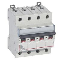 Выключатель автоматический четырехполюсный DX3 10000 3А C 16кА | код. 409331 |  Legrand 