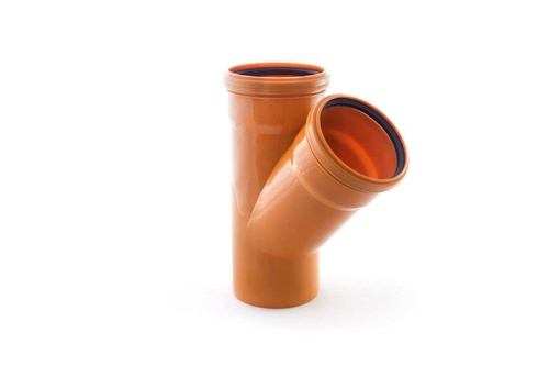 Тройник НК ПП 110/110х45 рыж. | код 36512 | RTP