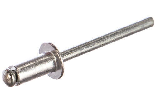 Заклепка вытяжная 4.8х10 алюминий/углеродистая сталь | код rivet-4.8х10 | Крепдил