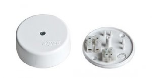 Коробка распаячная наружная D=62мм H=24мм | код. 65001Б | RUVinil Коробка распаячная наружная D=62мм H=24мм | код. 65001Б | RUVinil