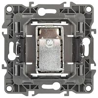 Розетка TV проходная, Эра12, перламутр, 12-3102-15 | код Б0027440 | ЭРА