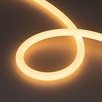 Лента светодиодная MOONLIGHT-TOP-A336-D18mm 24V Warm 2700К 360deg 14.4Вт/м IP65 2835 wire x1 прямой вывод кабеля герметичная (уп.5м) Arlight 038760