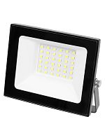 Прожектор СДО-05-050 50 Вт, 4000 лм, 6500 К, 220-240 В, IP65, черный, Народный | код SQ0336-0303 | TDM НАРОДНЫЙ