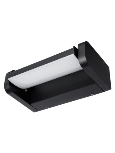 Светильник настенный LED, Аура, L200 мм, 6 Вт, 3000 K, алюм./черн., IP65, TDM | код SQ0345-1036 | TDM