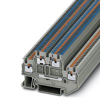 Двухъярусные клеммы PTTB 1,5/S-L/N | код 3208544 | PHOENIX CONTACT