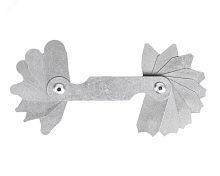 Набор шаблонов радиусных №1 R 1-6мм | код 156639 | Калиброн